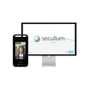 Relógio de Ponto Facial TopData F4 + Secullum Offline 30 Colaboradores para 1 Ano