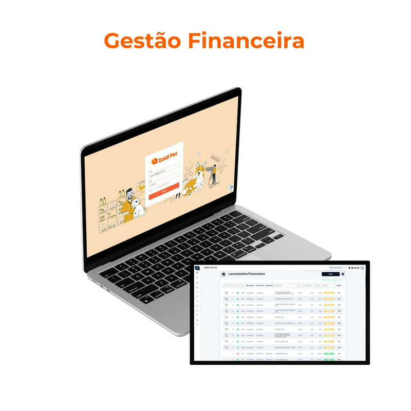 Sistema de Gestão Para Pet Shops e Clínicas- Zaldi Pet Plano Básico (Mensal)
