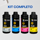 Tinta Corante Universal P/Epson Linha WF-C e L /4 Litros (4 Cores Ultra)