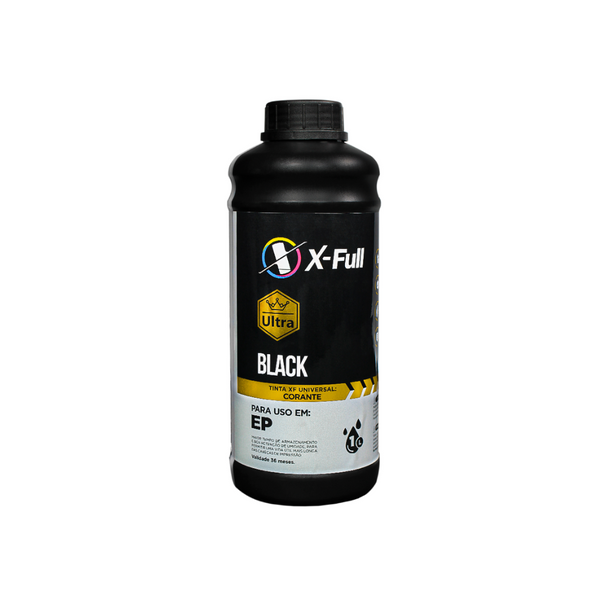 Tinta Corante Universal P/Epson WF-C e L (1 Litro - Black)